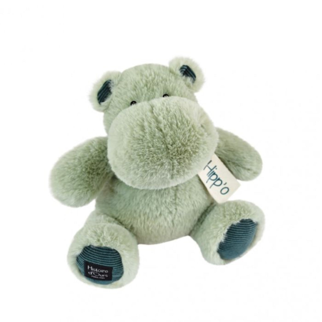 Doudou et Compagnie Flodheste bamse, mandel - 25 cm