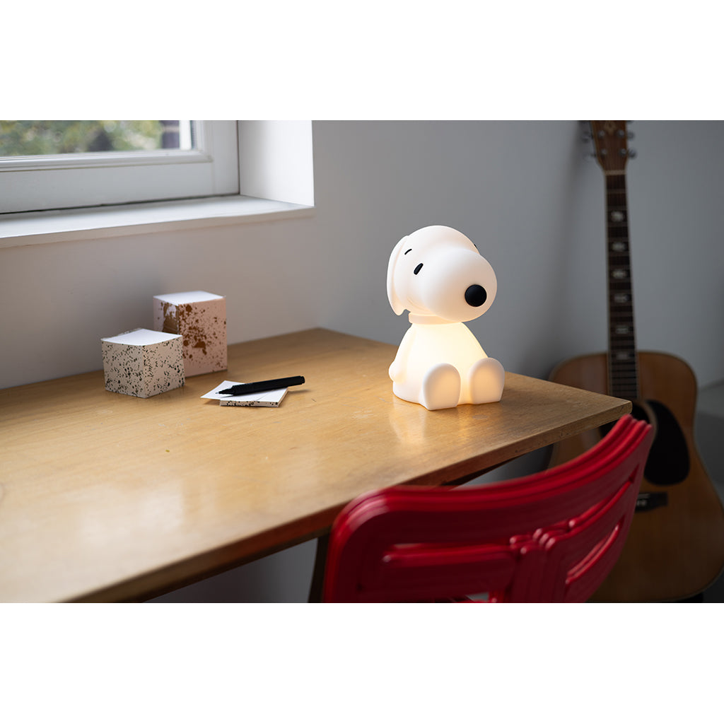 Mr Maria Snoopy First Light, night lamp for children, 22 cm