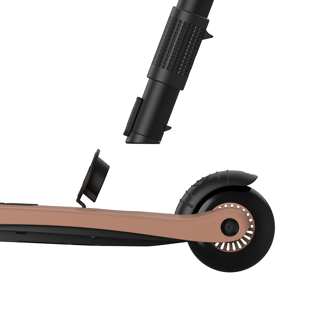 Scoot and Ride, Highway Kick 1, Push &amp; Go scooter m skubbestang - Mocha