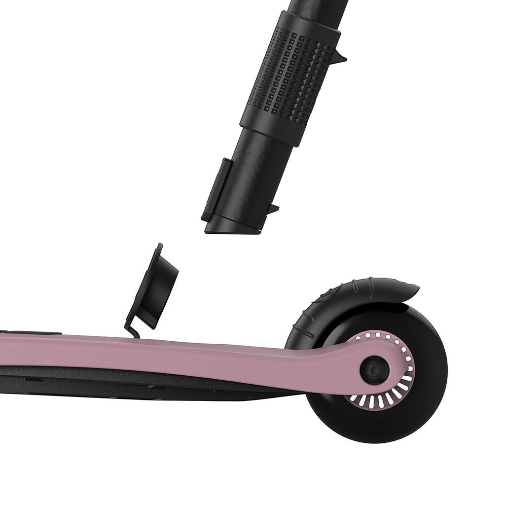 Scoot and Ride, Highway Kick 1, Push &amp; Go Scooter with Push Bar - Wildberry