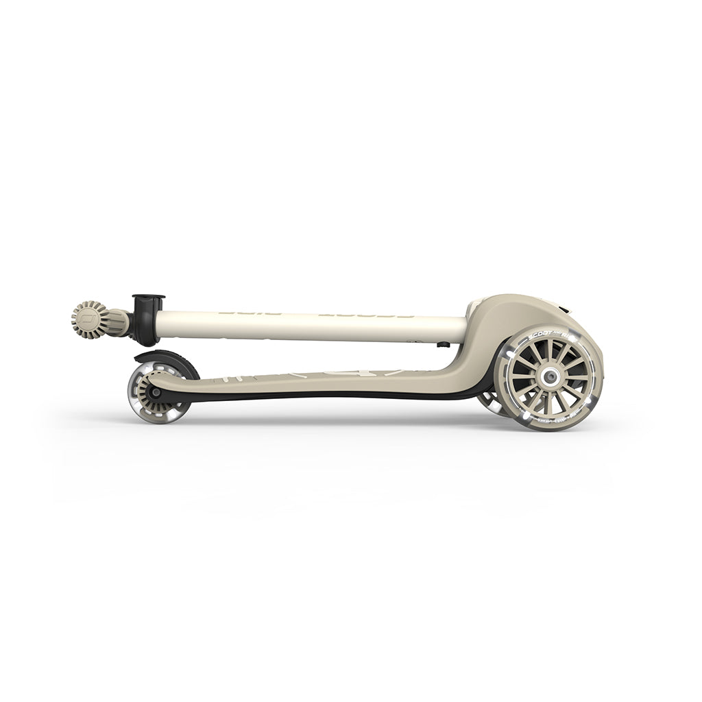 Scoot and Ride Highway Kick 3S, løbehjul - LED Ash