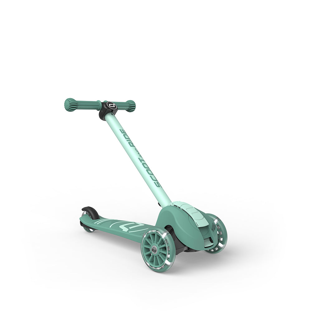 Scoot and Ride Highway Kick 3S, løbehjul - LED Forest