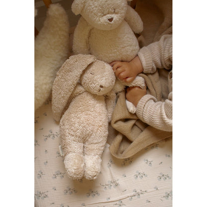 Moonie 2.0, Organic Humming Bunny with Pink Noise and Lamp - Sand