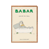 Badekar, Babar plakat - Jean de Brunhoff, flere størrelser