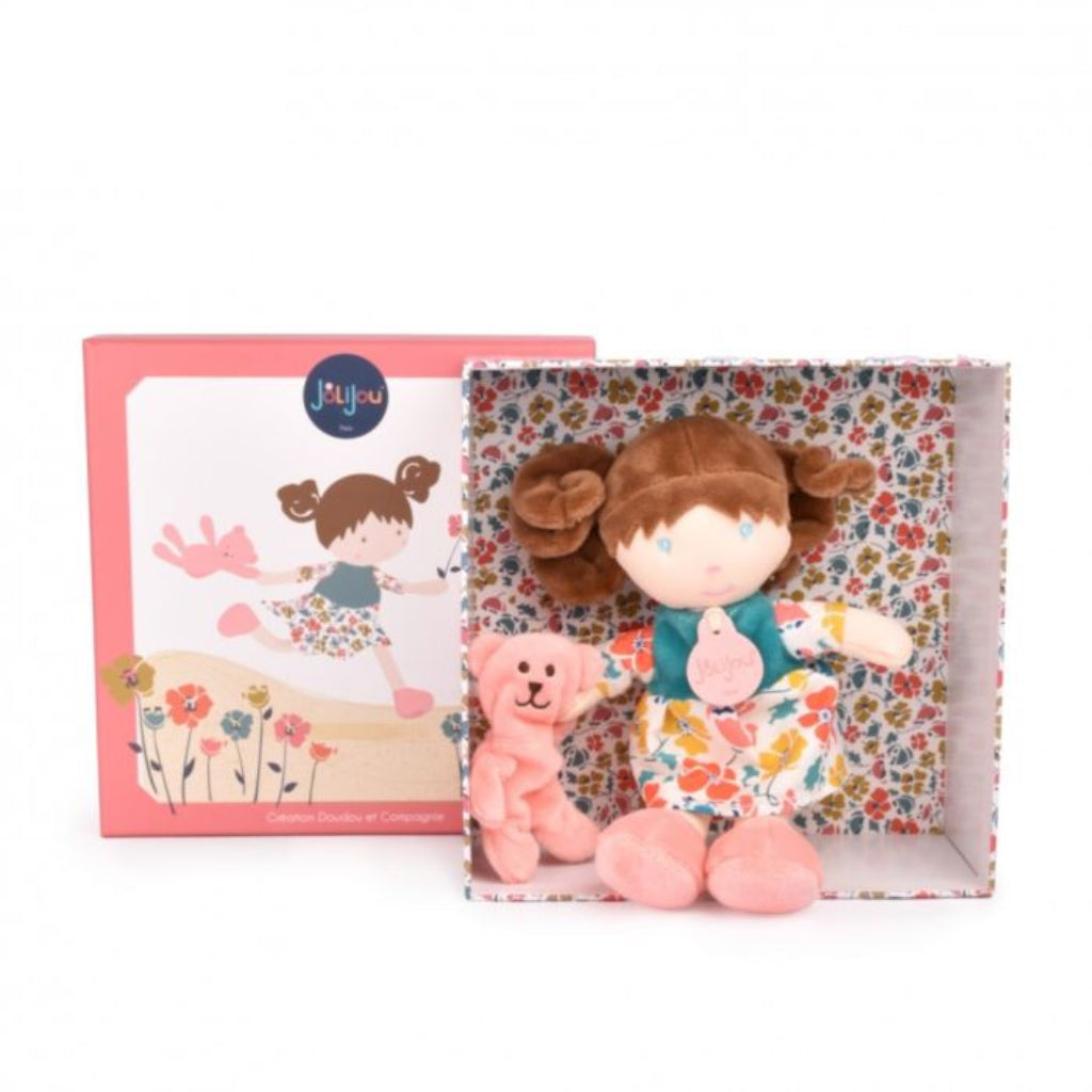 Doudou et Compagnie Min første dukke – Petunia, 20 cm (i æske)