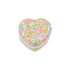 Bon Dep smykkeskrin, hjerteformet med Liberty Swirling Petals pink print