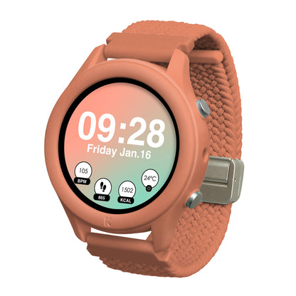 Kidywolf Smartwatch armbåndsur, K-Range - Coral