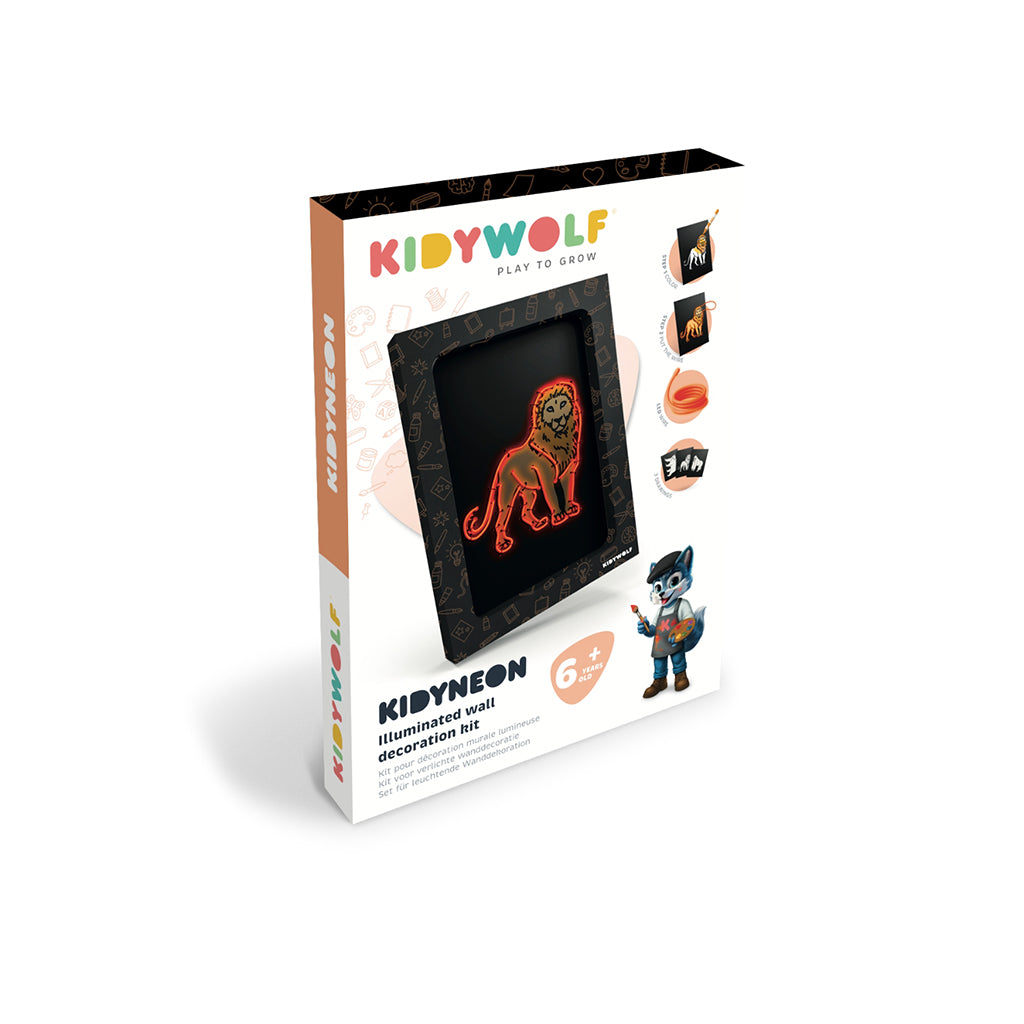 Kidyneon, DIY billede med neotråd - Animal