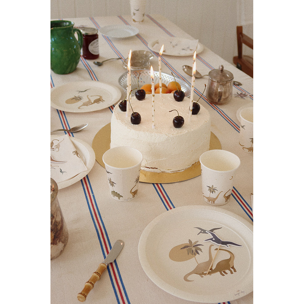 Konges Sløjd Party Set, Dino Kit – For 8 Guests