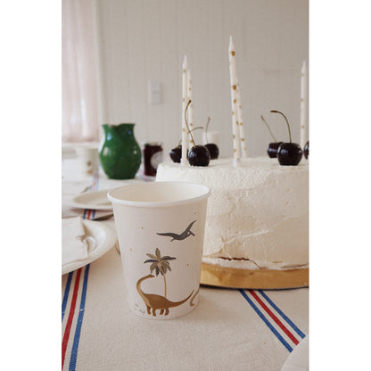 Konges Sløjd Party Set, Dino Kit – For 8 Guests