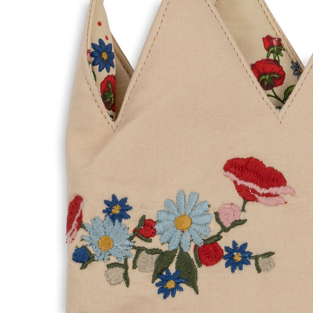 Konges Sløjd Birthday Crown, Fabric Crown with Felt Numbers, Flower - Ages 1-10