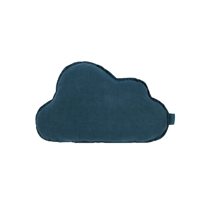 Nobodinoz skypude, vasket fransk hør - Deep blue
