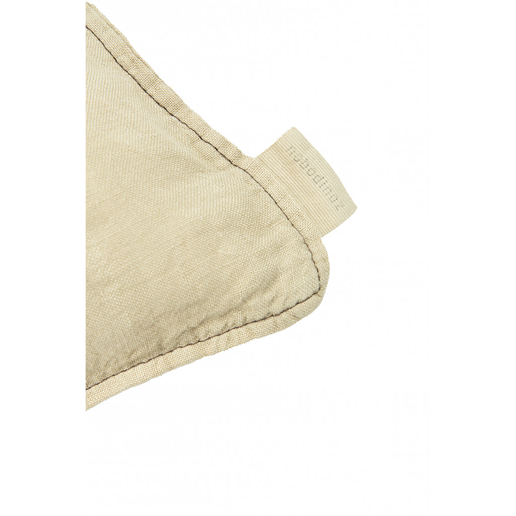 Nobodinoz pude, vasket fransk hør, 50 x 30 cm - Green tea