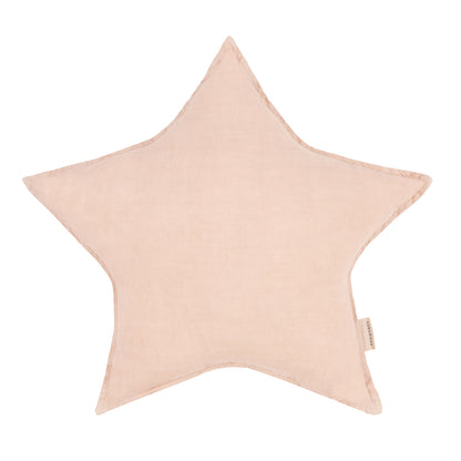 Nobodinoz stjernepude, vasket fransk hør - Powder pink