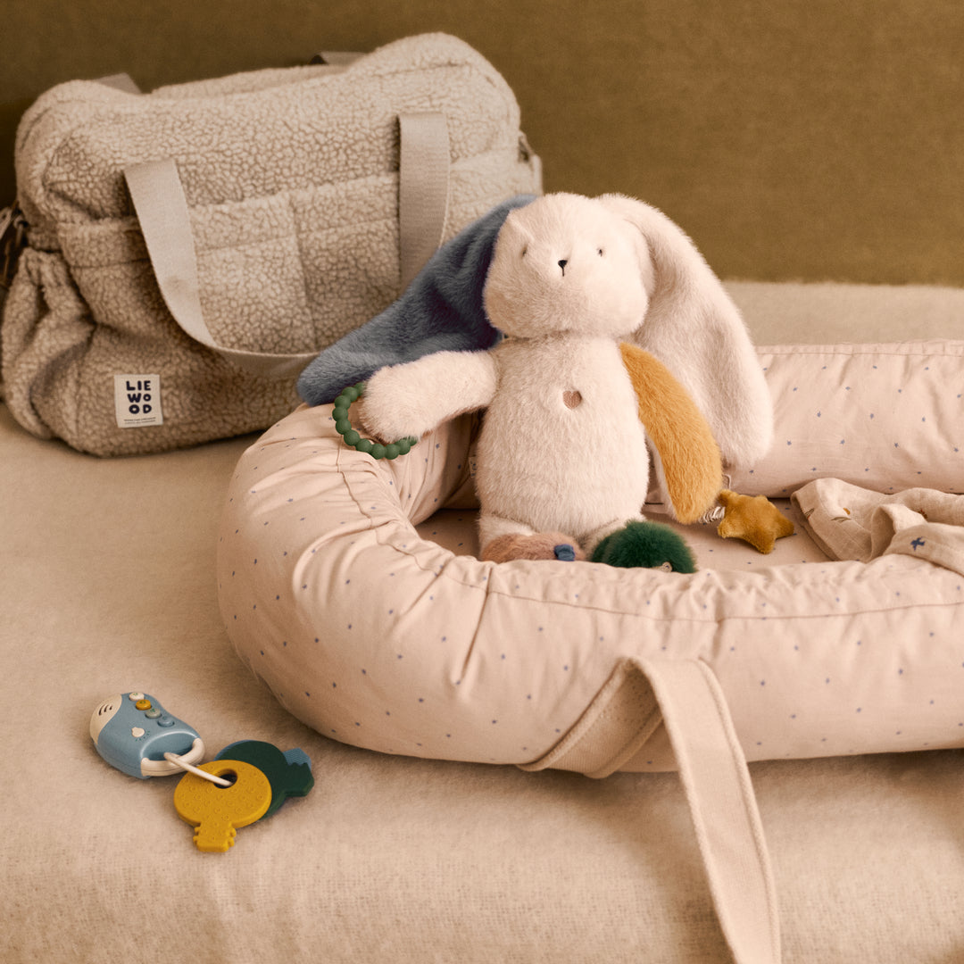 Liewood pusletaske i fleece, Carly  - Mist