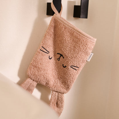Liewood Washcloths with Animal Motifs, 3-Pack, Sylvester – Pale Tuscany Mix