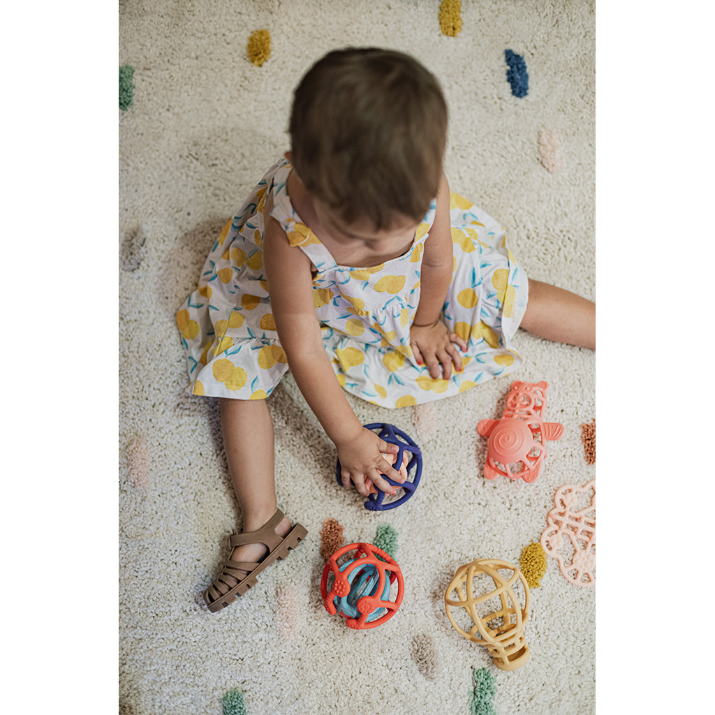Little L, Sensory Balls, Orange and Blue