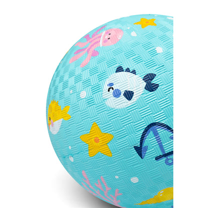 Little L, Gummibold, 13 cm - Ocean