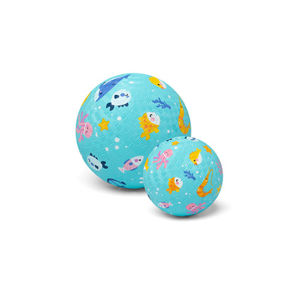 Little L, Gummibold, 18 cm - Sea