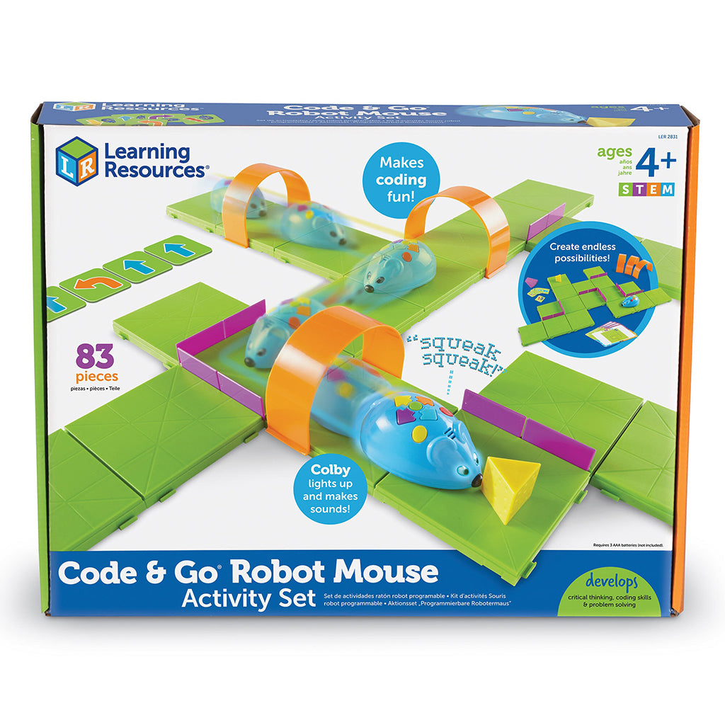 Code &amp; Go® Activity Set with a Programmable Robot Mouse