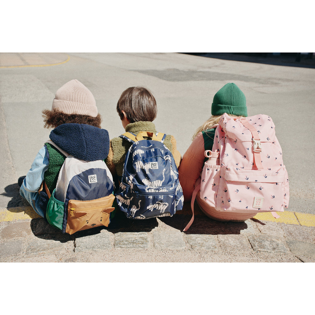 Liewood Johnny School Backpack, Cherry Heart / Rosey