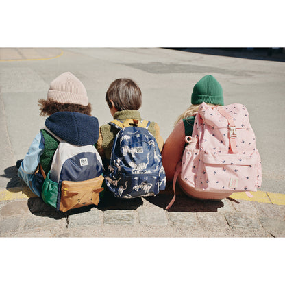 Liewood Johnny School Backpack, Cherry Heart / Rosey