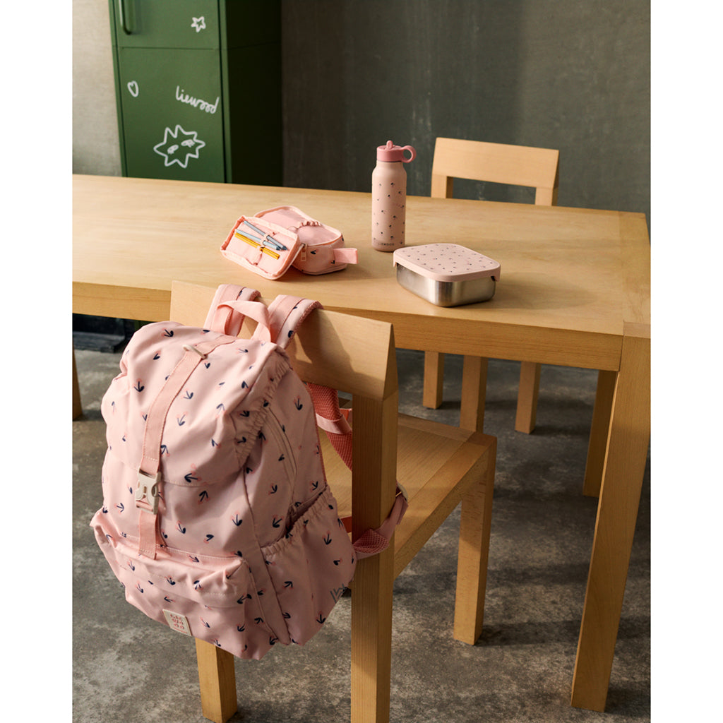 Liewood Johnny School Backpack, Cherry Heart / Rosey