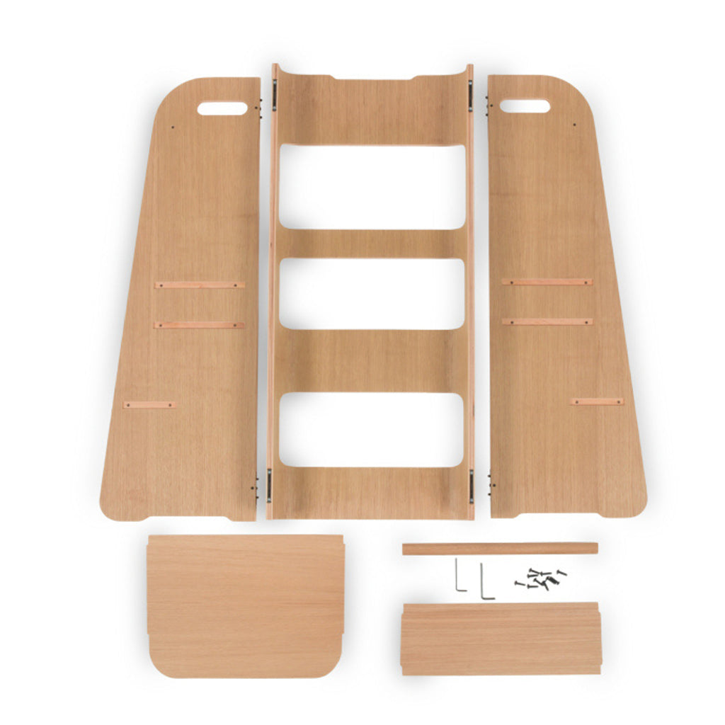 Curve-Lab, Learning Tower, Birch with Oak Veneer Surface