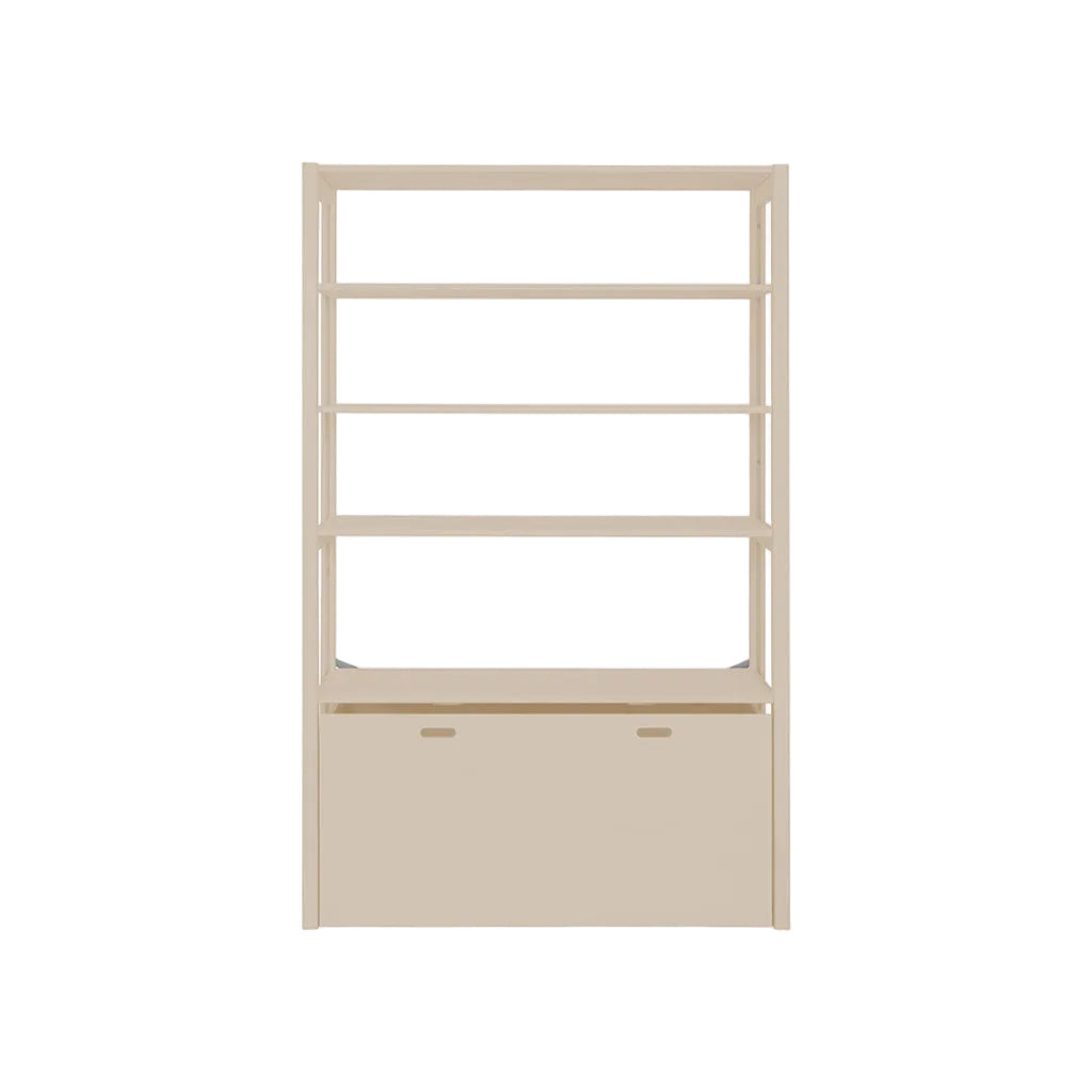 By Aulum Lodbjerg Step Shelf with Storage Box, Multiple Sizes - Sand