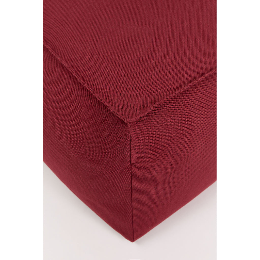 Nobodinoz Bean Bag Chair, Lucky Long Adult - Burnt Red