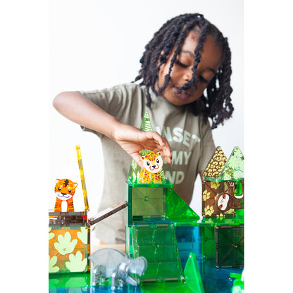 Magna-Tiles Jungle Animals, Set of 25 Pieces