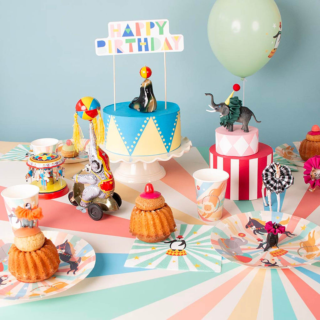 My Little Day Paper Cups, 8-pack – Circus