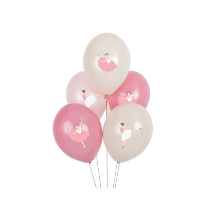 My Little Day balloner, Printet balloner, 5 stk. Ballerina