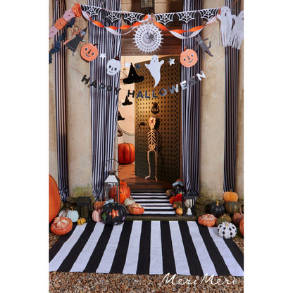 Meri Meri Halloween pynt, 3-pak hængende Giga honeycomb edderkopper
