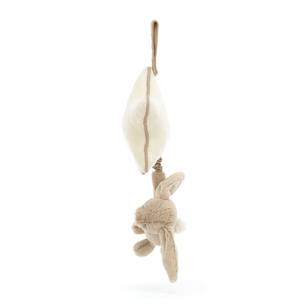 Baby Jellycat Musical Toy, Bashful Bunny - Beige