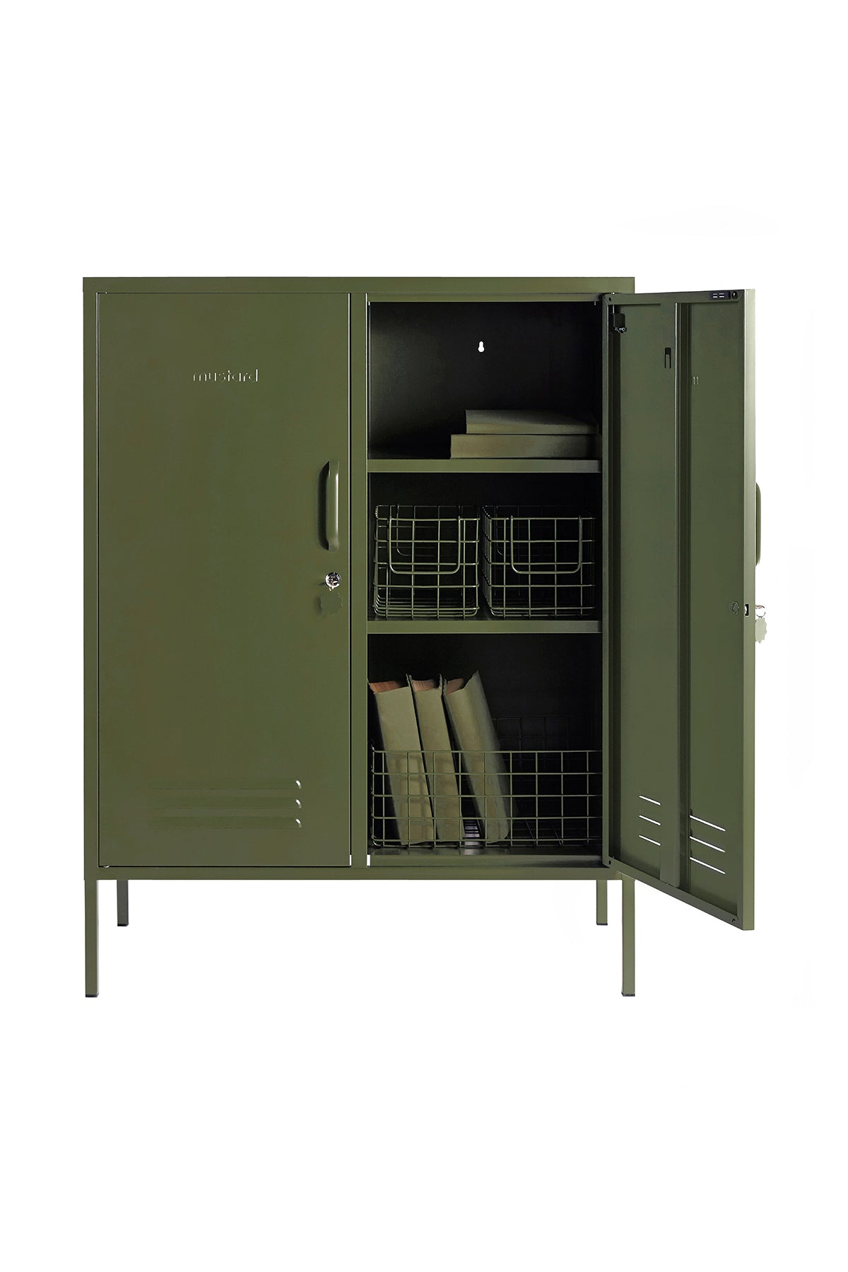 Mustard Made The Midi Cabinet, Olive