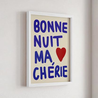 Nephthys Illustrated Poster, Bonne Nuit ma Chérie - A4