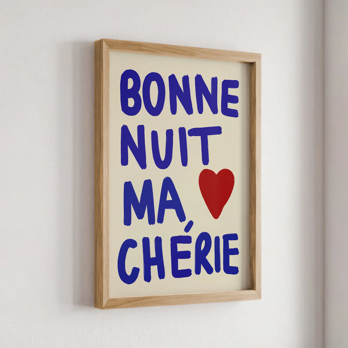 Nephthys Illustrated Poster, Bonne Nuit ma Chérie - A4