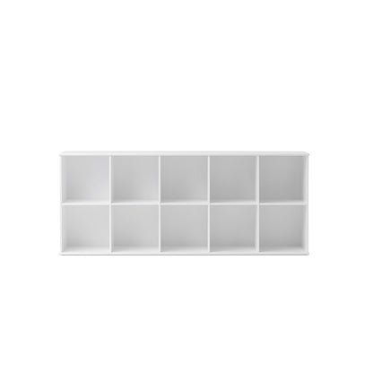 Oliver Furniture Wood reol, 5x2 rum - med eller uden vandret sokkel