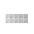 Oliver Furniture Wood reol, 5x2 rum - med eller uden vandret sokkel