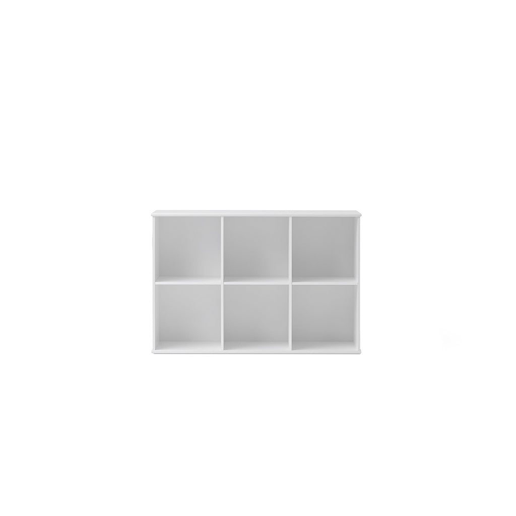 Oliver Furniture Wood Shelf, 3x2 Compartments – Available with or without horizontal base