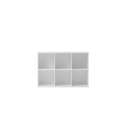 Oliver Furniture Wood Shelf, 3x2 Compartments – Available with or without horizontal base