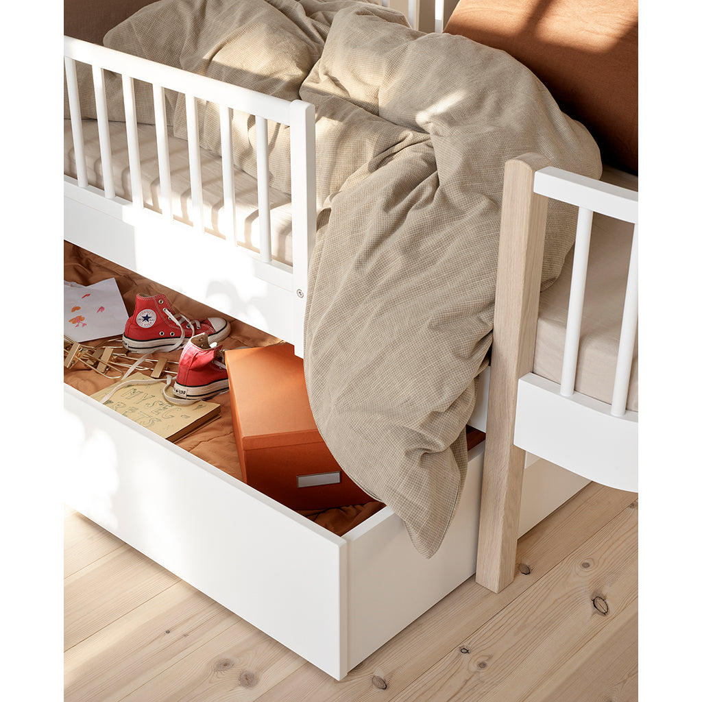 Oliver Furniture Wood Original Bed Rail, White
