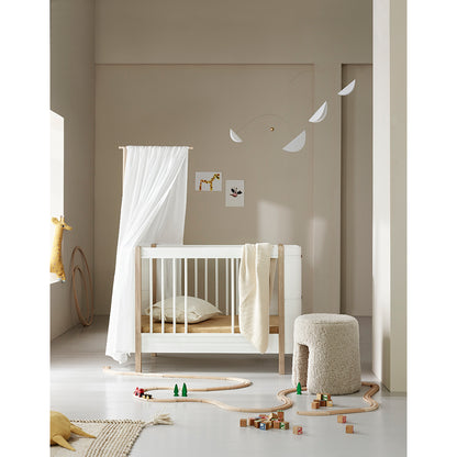 Oliver Furniture Wood Mini+ basic sengehimmel, Hvid