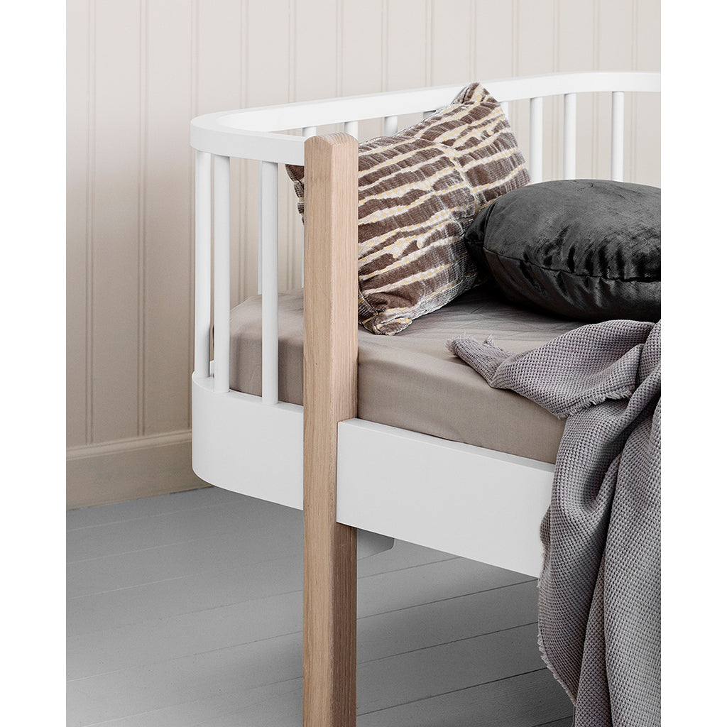 Oliver Furniture Wood Original Junior Sofa Bed - White/Oak