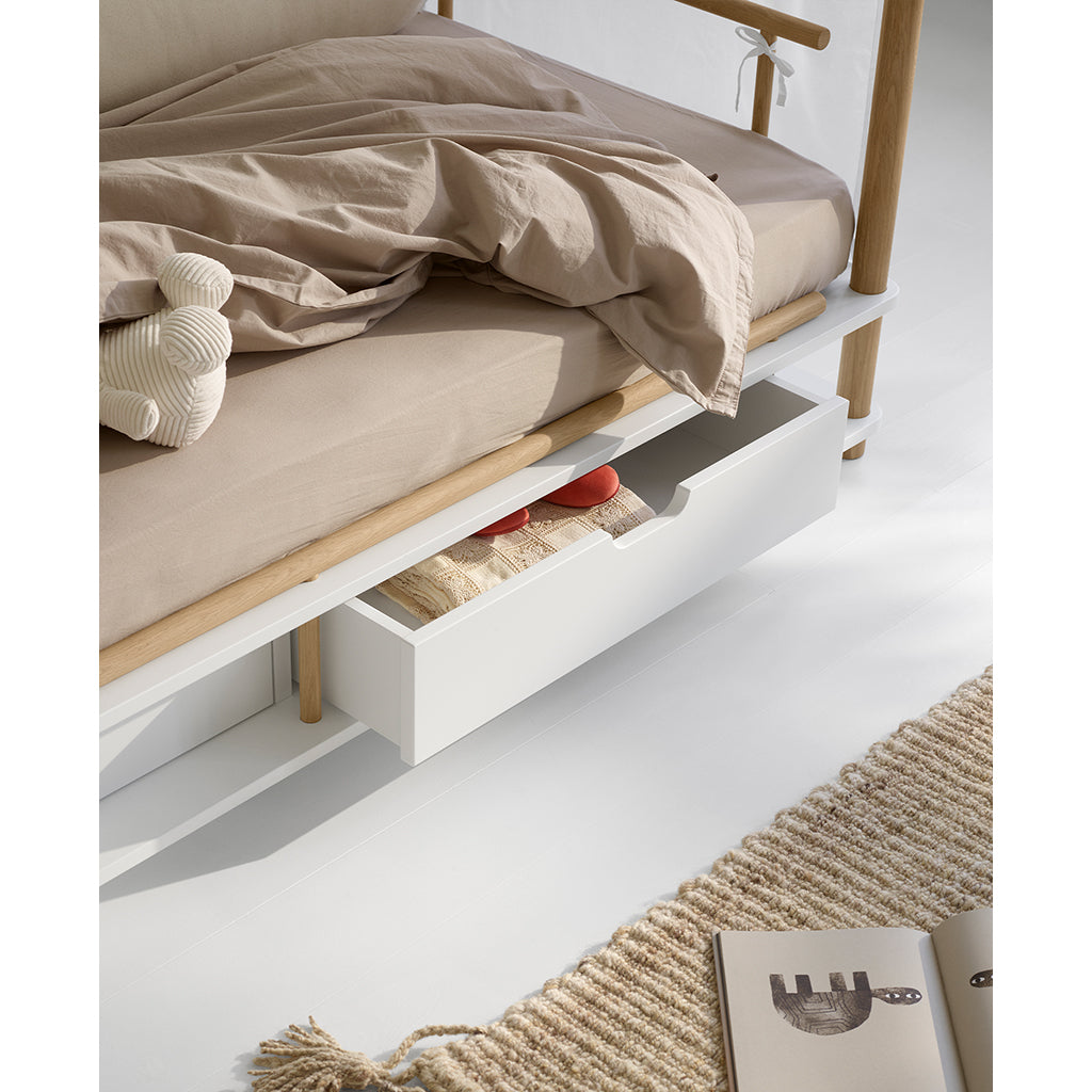 Oliver Furniture, Camp Himmelseng - Hvid/Eg