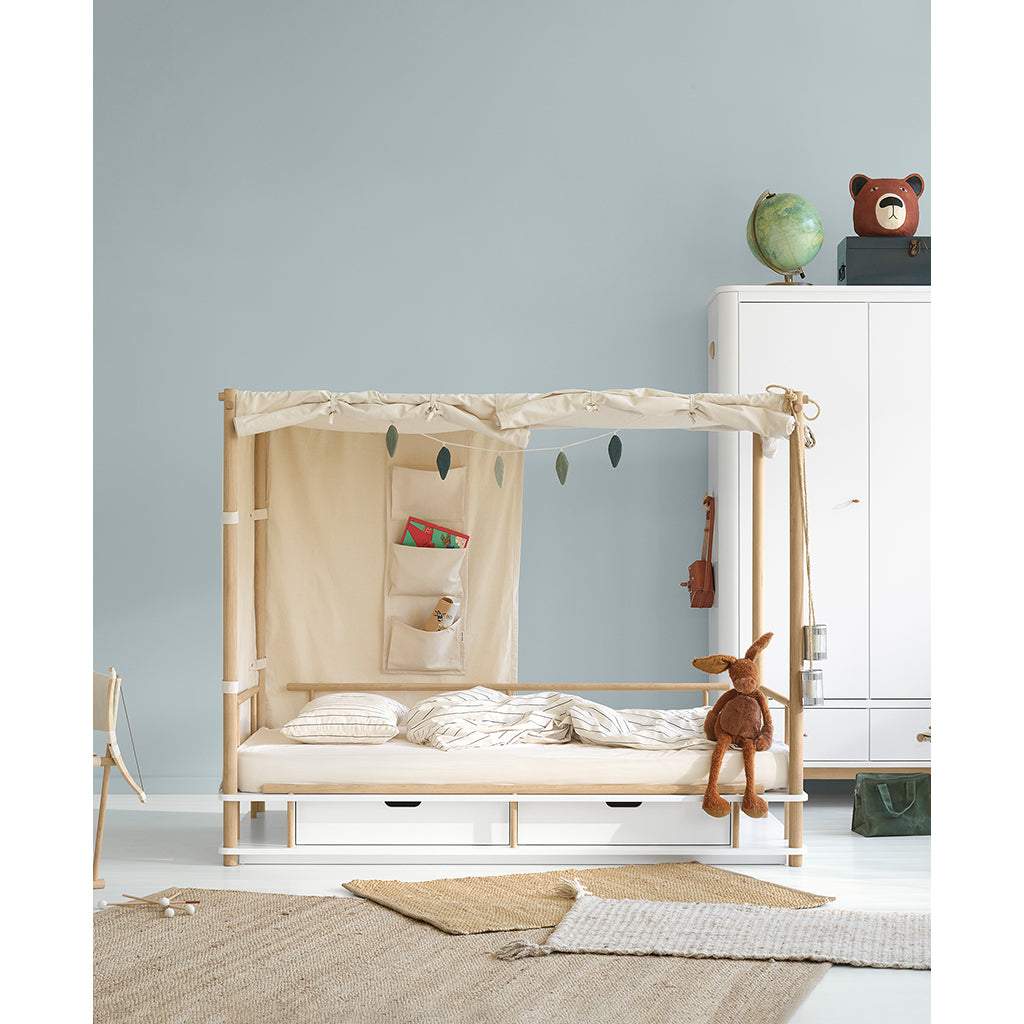 Oliver Furniture, Camp Himmelseng - Hvid/Eg