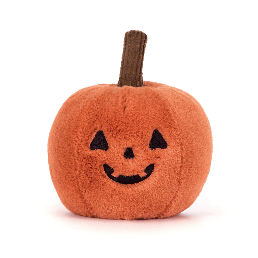 Jellycat Plush Toy, Ooky Jack O’Lantern Pumpkin – 12 cm
