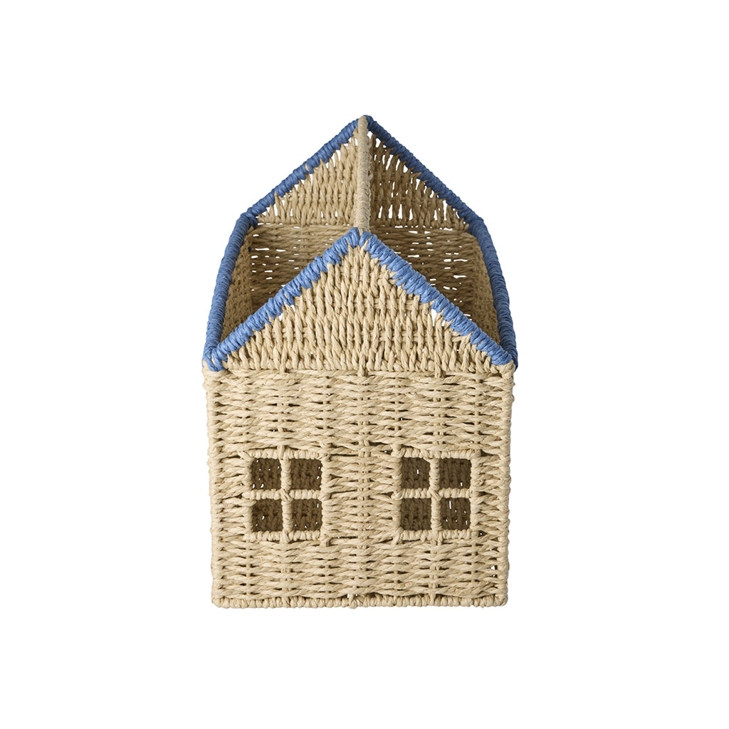 Rice House Book Organizer - Blue