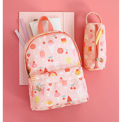 A Little Lovely Company Pencil Case, Ice Cream Cone